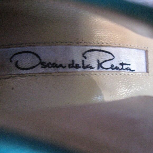 Oscar de La Renta Heels 8.5 9 - Picture 6 of 8